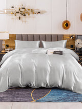 [Argent] SilkSilky-FR 19Momme Pure Soie Bedding Set 001