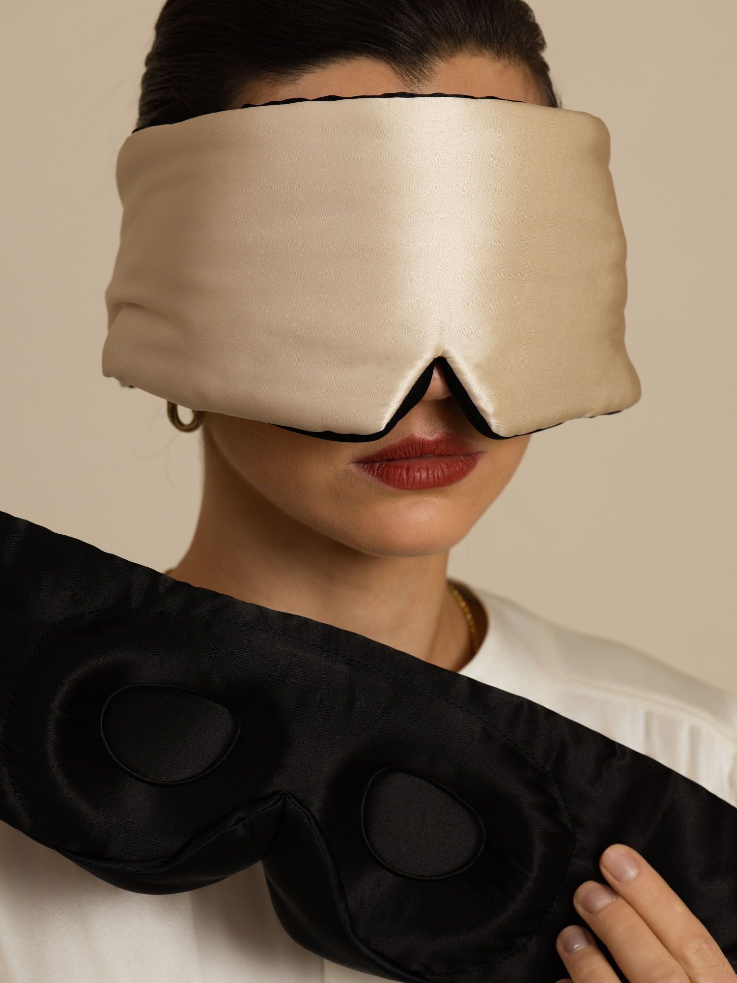 [Champagne] SilkSilky-FR Masques pour les Yeux 002