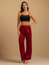 [Rouge Vineux] SilkSilky-FR 19Momme Women's Sleep Pants 009