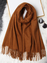 [Brun] SilkSilky-FR Laine Écharpes 006