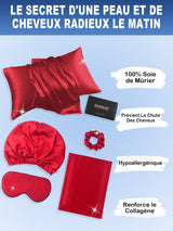 [Rouge Vineux] SilkSilky-FR 19Momme Pillowcase Set 002