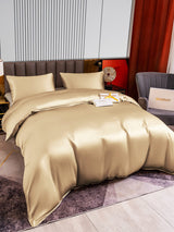 [Beige] SilkSilky-FR 22Momme Pure Soie Bedding Set 004,