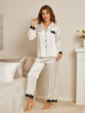 SilkSilky-FR-Pure-Soie-Manches-longues-Revers-Femme-Pyjamas-Blanc-004