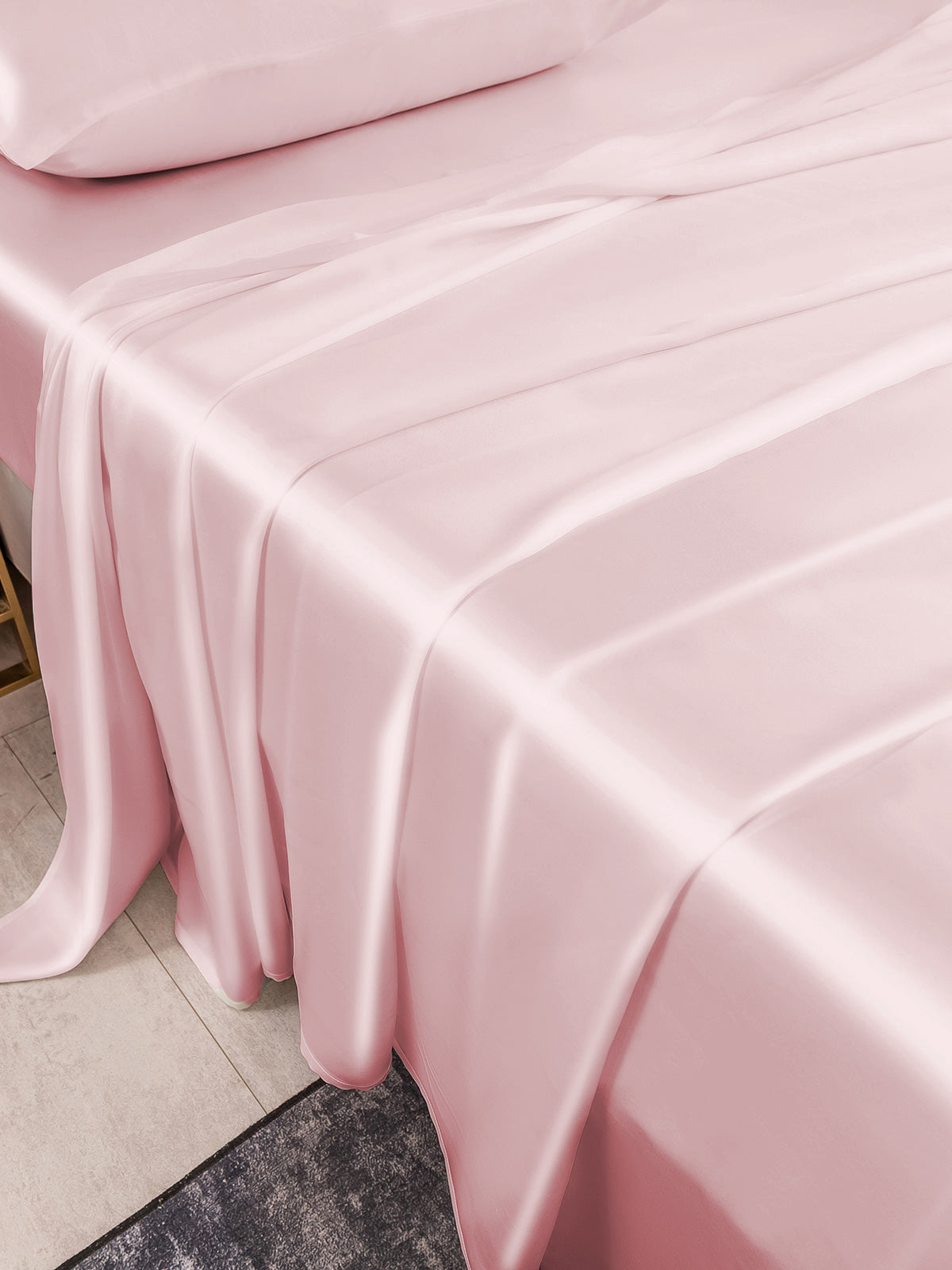 [Rose] SilkSilky-FR 19Momme Pure Silk Bedding Set 003