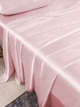 [Rose] SilkSilky-FR 19Momme Parure de Lit Soie 003