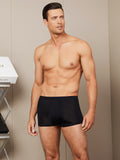 SilkSilky FR Soie Tricotée Mens Underwear Noir 003