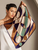 [P104] SilkSilky-FR Soie Scarf 004,
