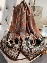 [P074] SilkSilky-FR Pure Soie Scarf 001