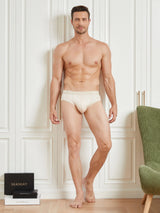 [Beige] SilkSilky-FR Homme Sous-vêtements 006