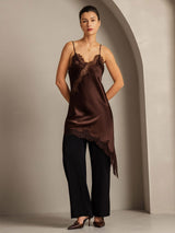 [Brun] SilkSilky-FR Soie Dress 007