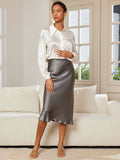 SilkSilky-FR-19Momme-Pure-Soie-Skirt-Gris-Foncé-005