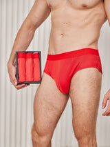 [Rouge] SilkSilky-FR Homme Sous-vêtements 002