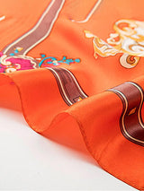 [P081] SilkSilky-FR Pure Soie Scarf 003