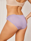 SilkSilky FR Soie Tricotée Panty Lavande 002