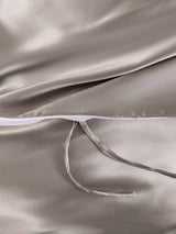 [Gris] SilkSilky-FR Parure de Lit Soie 006