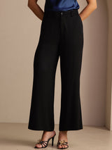 [Noir] SilkSilky-FR Womens Pants 003