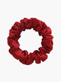 SilkSilky-FR 19Momme Pure Soie Scrunchie RougeVineux 005