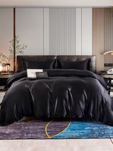 [Noir] SilkSilky-FR 22Momme Pure Soie Bedding Set 001,