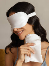 [Blanc] SilkSilky-FR Masques pour les Yeux 002