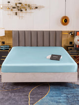 [Bleu Clair] SilkSilky-FR 19Momme Draps 002