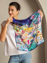 [P093] SilkSilky-FR Soie Scarf 002