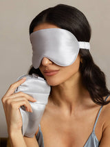 [Argent] SilkSilky-FR Masques pour les Yeux 006