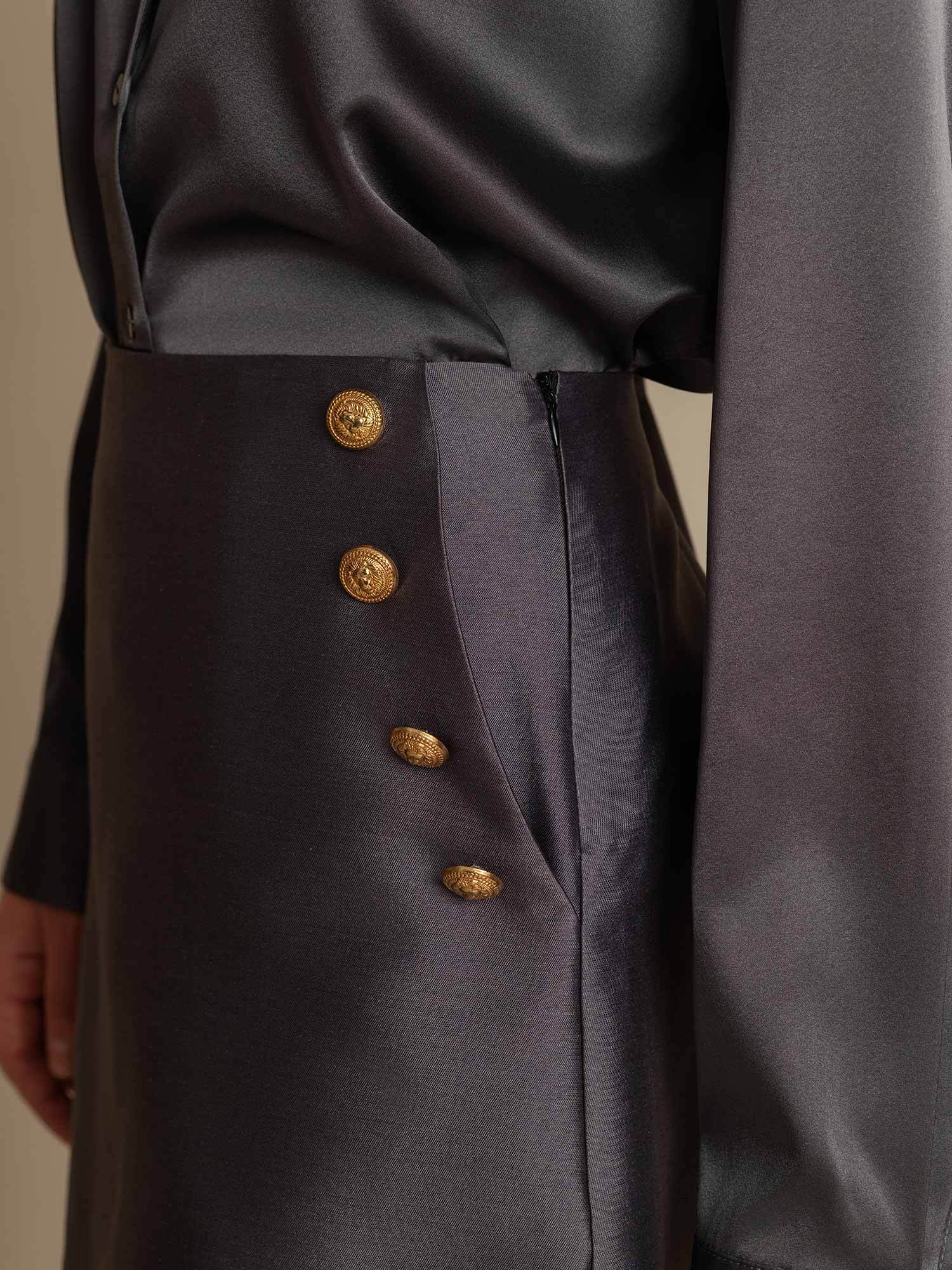 [Gris] SilkSilky-FR 32Momme Soie Skirt 004,