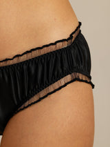 [Noir] SilkSilky-FR Panty 004