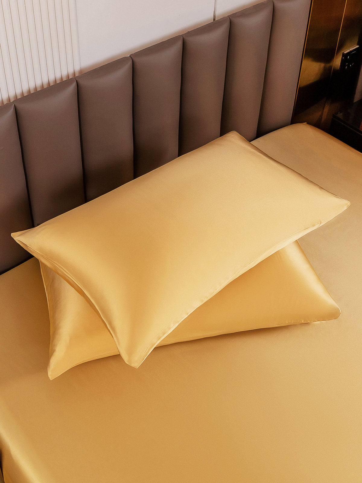 [Champagne] SilkSilky-FR 22Momme Pure Soie Pillowcase 005
