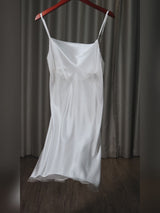 SilkSilky-FR Sleeveless Cowl Neck Chemises de nuit video 001