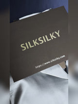 SilkSilky-FR Short Sleeve Lapel Collar Femme Pyjamas video 001