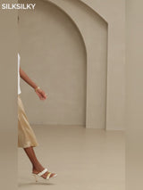 SilkSilky-FR Sleeveless Round Neck Top À Fines Brides video 001