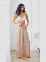 SilkSilky-FR Pure Soie Womens Pants video 001