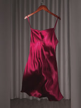 SilkSilky-FR Sleeveless Cowl Neck Robes video 001
