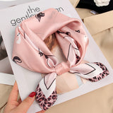 SilkSilky FR Pure Soie Scarf Rose 003