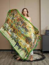 SilkSilky FR Pure Soie Scarf Multi 003