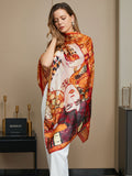 SilkSilky FR Pure Soie Scarf Multi 013