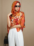 SilkSilky FR Pure Soie Scarf Multi 005