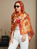 SilkSilky FR Pure Soie Scarf Multi 006