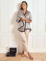 [P027] SilkSilky-FR Pure Soie Scarf 003