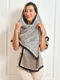 SilkSilky FR Pure Soie Scarf Noir 001