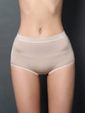 SilkSilky FR Soie Tricotée Panty Beige 001