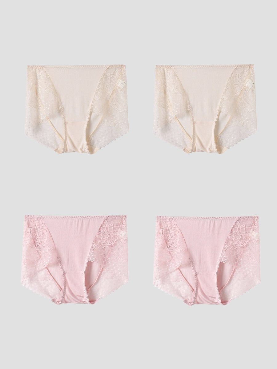 SilkSilky FR Soie Tricotée Panty Beige 009