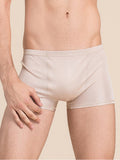 SilkSilky FR Soie Tricotée Mens Underwear Beige 001