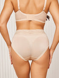 SilkSilky FR Soie Tricotée Panty Beige 004