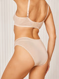 SilkSilky FR Soie Tricotée Panty Beige 002