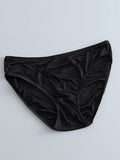 SilkSilky FR Soie Tricotée Panty Noir 006