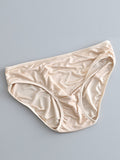 SilkSilky FR Soie Tricotée Panty Tan 005