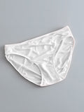 SilkSilky FR Soie Tricotée Panty Blanc 006