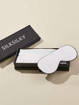 [Blanc] SilkSilky-FR 19Momme Pure Soie Pillowcase Set 001